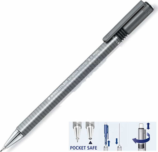 Staedtler Triplus Mechanical Pencil 3pcs Gray