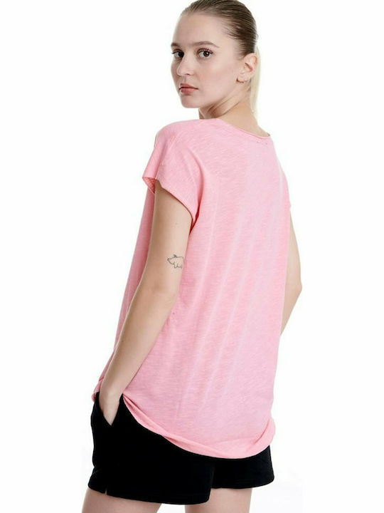 BodyTalk 1201-900828 Γυναικείο Αθλητικό T-shirt Brik