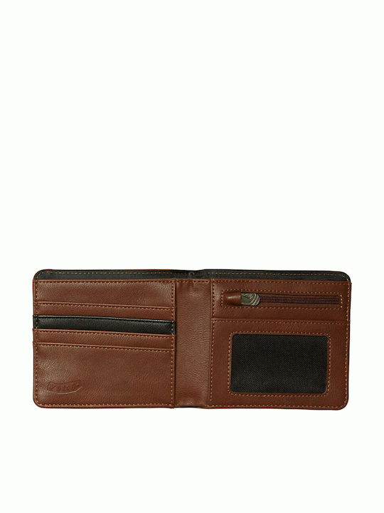 Slim Stone Large Men's Wallet Classic Tabac Brown