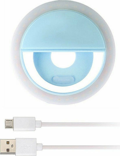 4KOM Selfie Flash RK-12 in Blue color