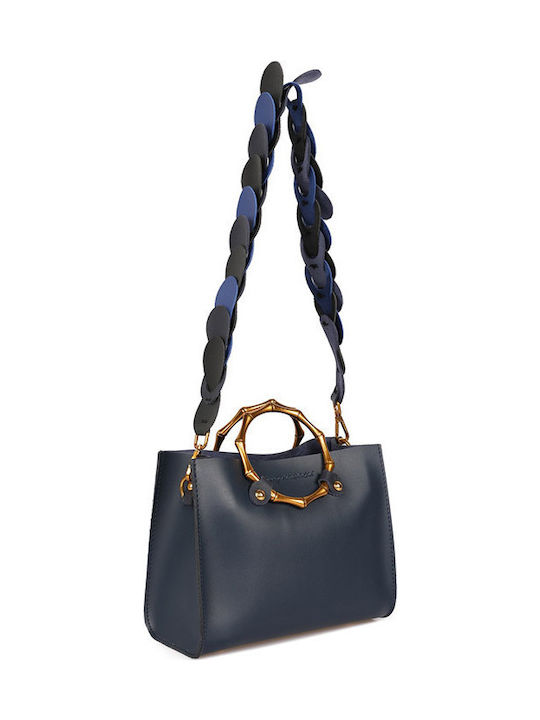 Beverly Hills Polo Club 712 Women's Handbag Navy Blue