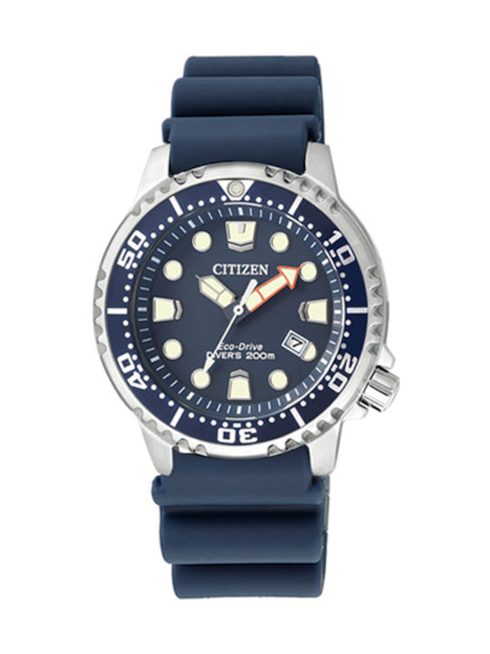 Citizen Gummi-Armband Marineblau 15mm