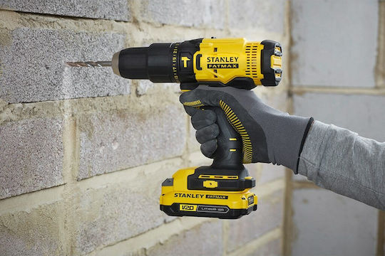 Stanley Fatmax Κρουστικό Δραπανοκατσάβιδο Μπαταρίας 18V 2x1.5Ah