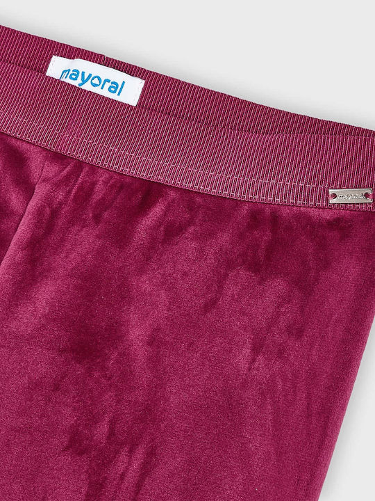 Mayoral Leggings pentru Copii Lung Burgundy