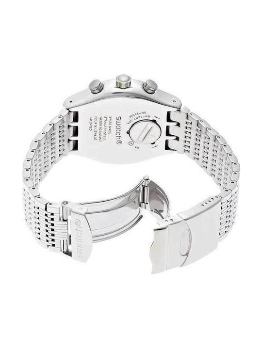 Swatch New Irony Chrono Metal Bracelet Silver 21mm