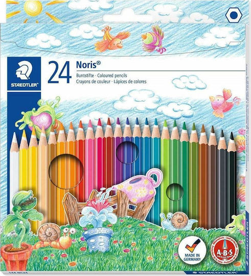 Staedtler Noris Club 144 NC24 Farbstift-Set 24Stück