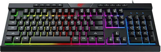 Havit KB500L Gaming Πληκτρολόγιο με RGB φωτισμό (Αγγλικό US)