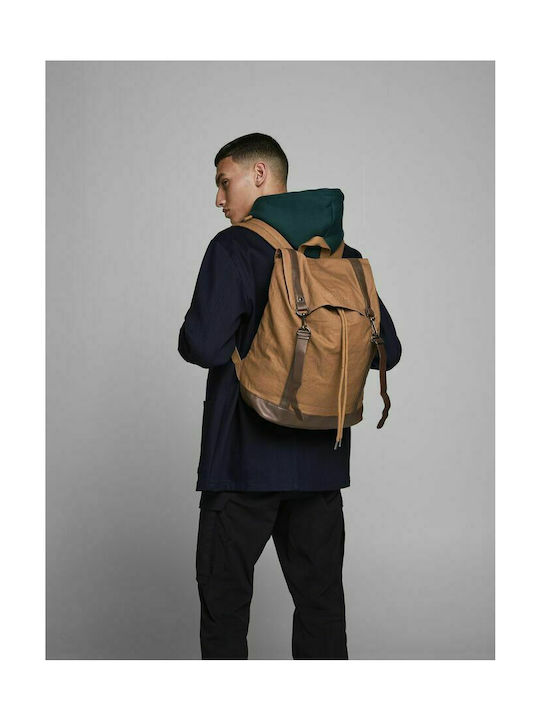 Jack & Jones Jacjonas Men's Fabric Backpack Brown