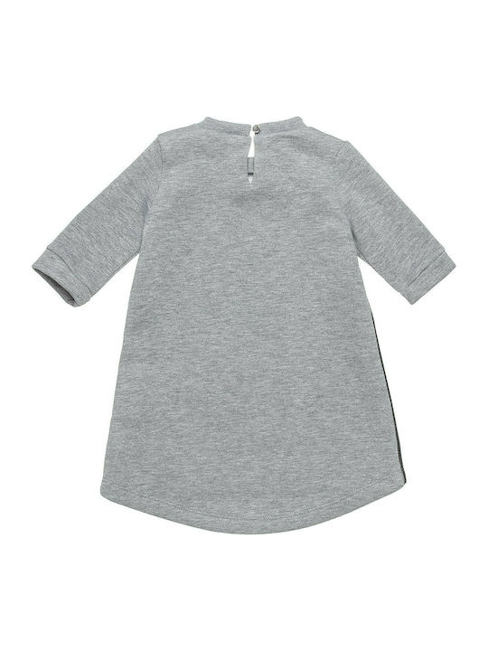 Alouette Kids Dress Long Sleeve Gray