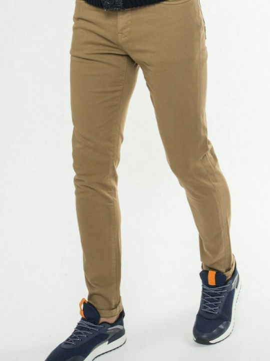 P&J MEN'S CASUAL PANTS CAMEL PJ-014