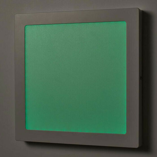 Nedis Platz Draußen LED Panel 18W mit Kaltweiß Licht 6500K