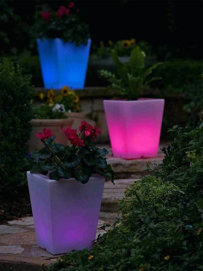 V-TAC V-TAC Flower Pot White 35.5x35.5x32.5cm