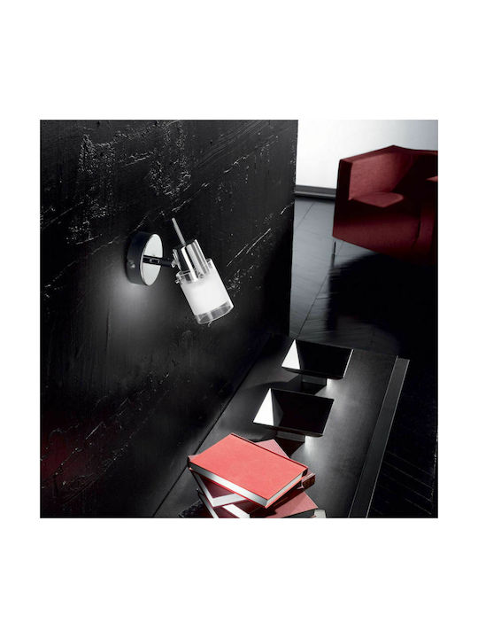 Ideal Lux Elis Single Spot with Socket E14 in Silver Color
