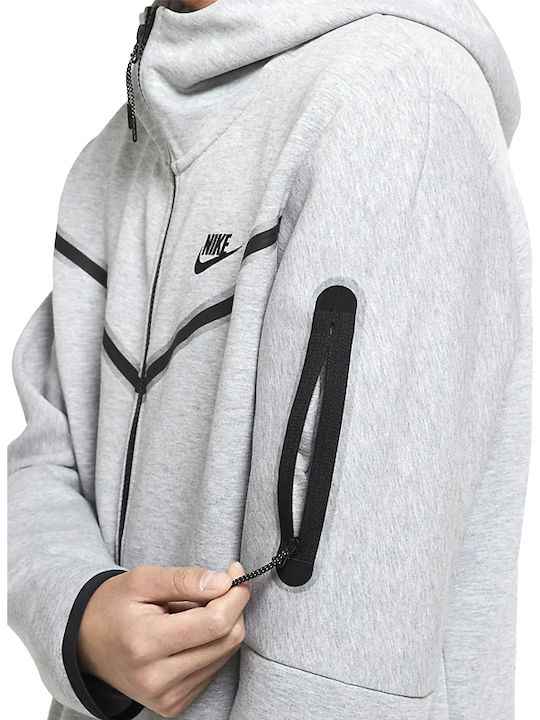 Sportswear Tech Fleece Яке с Качулка Сив Меланж