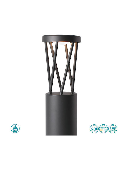 Faro Barcelona Twist Outdoor Floor Lamp Small Post LED 10W 50x14.5cm Faro Barcelona Twist Outdoor Floor Lamp Small Post LED 10W 50x14.5cm