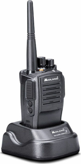 Midland G15 Pro Ασύρματος Πομποδέκτης PMR 0.5W χωρίς Οθόνη
