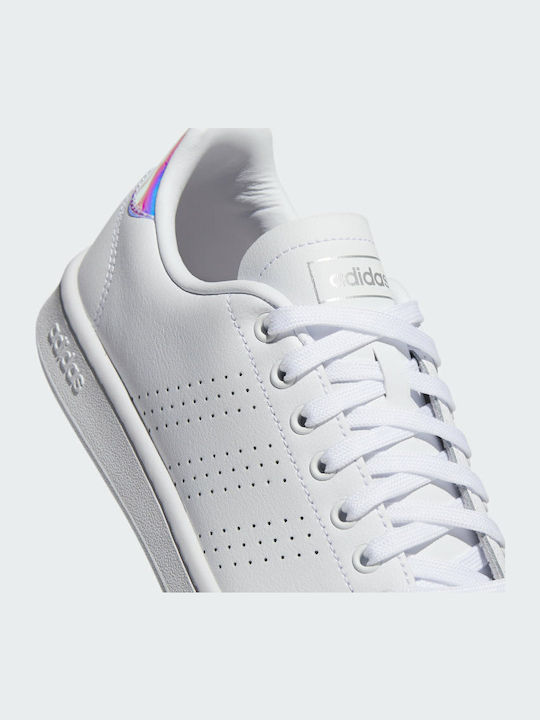 Advantage Γυναικεία Sneakers Cloud White / Silver Metallic