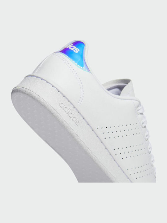 Advantage Γυναικεία Sneakers Cloud White / Silver Metallic
