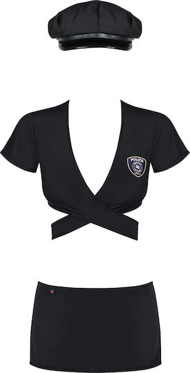 Obsessive Police Sexy Kostüm Polizei