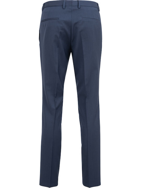 Hesten204 Trousers Suit in Slim Fit Navy Blue