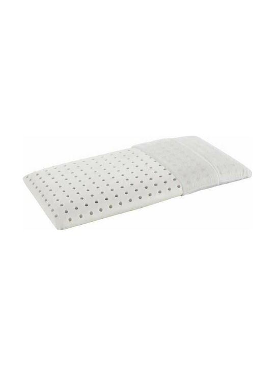 Magniflex Βρεφικό Μαξιλάρι Ύπνου Memory Foam Baby Λευκό 26x50εκ.