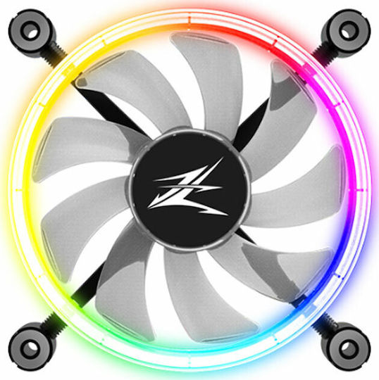 Zalman LF120 Case Fan (1300rpm / 43cfm) με RGB Φωτισμό και Σύνδεση 3-Pin / 4-Pin PWM