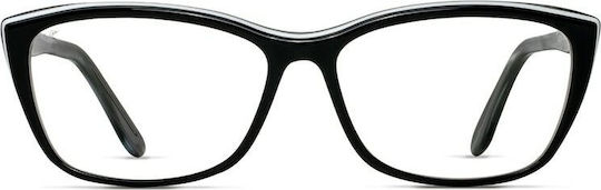 Maui Jim Femei Plastic Rame Ochelari Negru MJO2113-02D