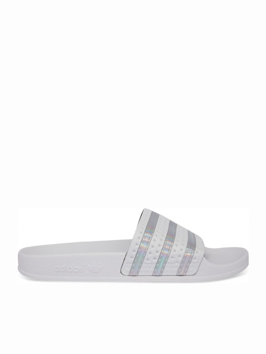 adidas Adilette Women's Slides White