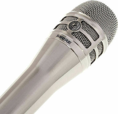 Shure Dynamic XLR Microphone KSM8 Handheld Voice in Silver Color