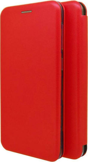 MyMobi Elegance Book Δερματίνης Κόκκινο (Galaxy A20e)