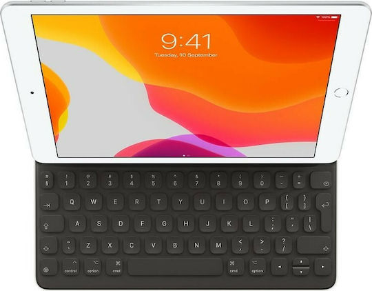 Apple Klappdeckel mit Tastatur im Internationales Englisch Schware (iPad 2019/2020/2021 10.2'') MX3L2Z/A