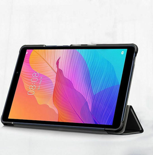 Husă Tri-Fold Flip Cover Roz Aurie (MatePad T8 8.0)