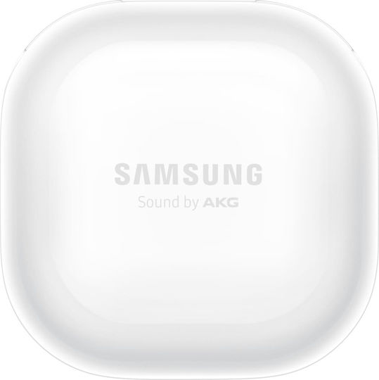 Samsung Galaxy Buds Live Bluetooth Handsfree Ακουστικά με Αντοχή στον Ιδρώτα και Θήκη Φόρτισης Mystic White
