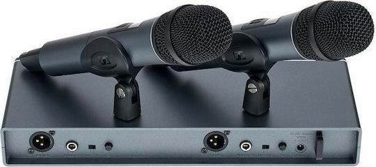 Sennheiser XSW 1-835 Dual B-Band Vocal Set Wireless Δυναμικό Microphone Handmade for Vocals