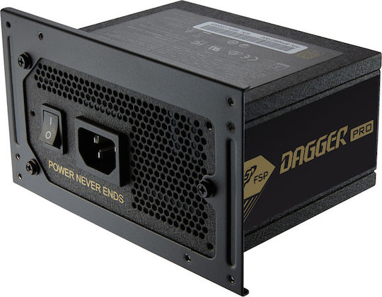 FSP/Fortron Dagger Pro 650W 650W Μαύρο Τροφοδοτικό Υπολογιστή Full Modular 80 Plus Gold