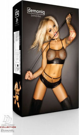 Demoniq Sandra Set BH mit Short Schwarz