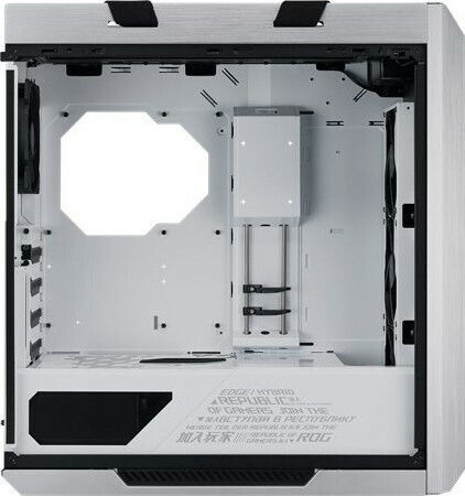 Asus ROG Strix Helios Gaming Middle Tower Carcasă Calculator cu Fereastră Laterală și Iluminare RGB Ediție albă