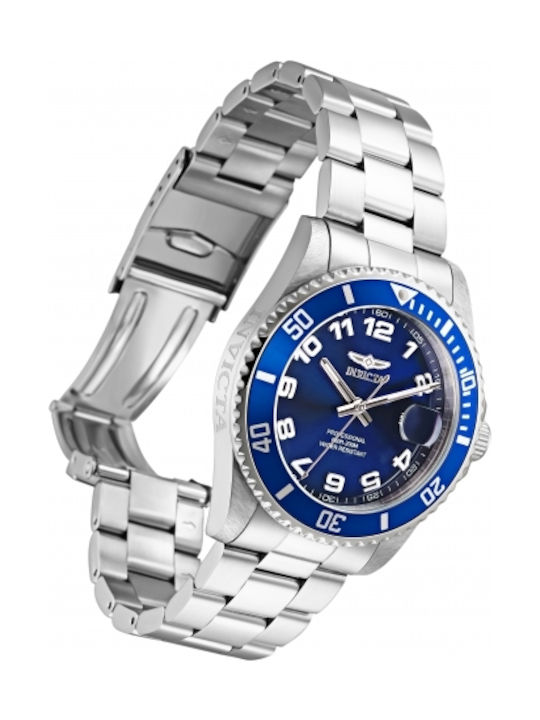 Invicta Pro Diver Men's Watch 42mm Automatic with Silver Metal