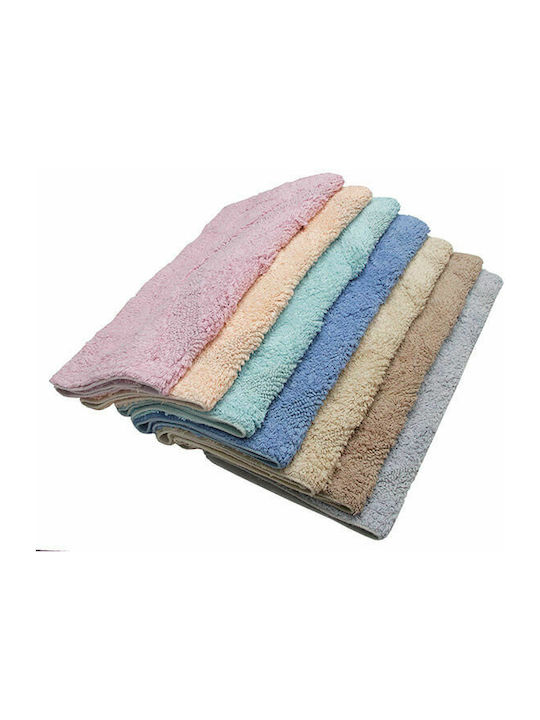 Sunshine Bath Mat Cotton 101-6-lila Lilac 50x80cm