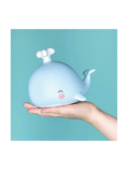 A Little Lovely Company Whale Battery-Powered Night Light