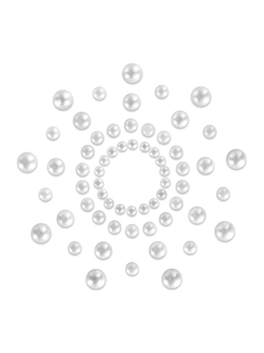Bijoux Indiscrets Mimi Nipple Covers White Pearl
