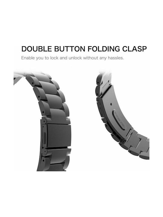 Tech-Protect Strap Stainless Steel Black (Galaxy Watch 3 45mm)