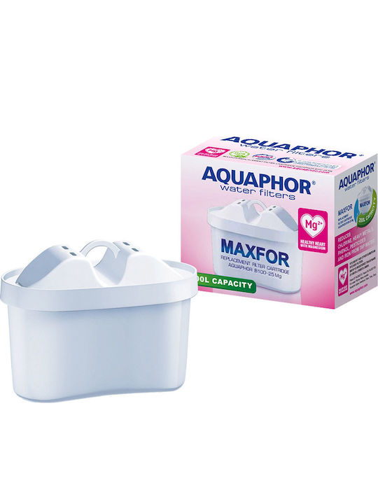Aquaphor Ανταλλακτικό Φίλτρο Νερού για Κανάτα από Ενεργό Άνθρακα B100-25 Mg+ Maxfor