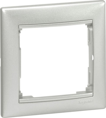 Legrand Valena Vertical Switch Frame 1-Slot Silver 770151