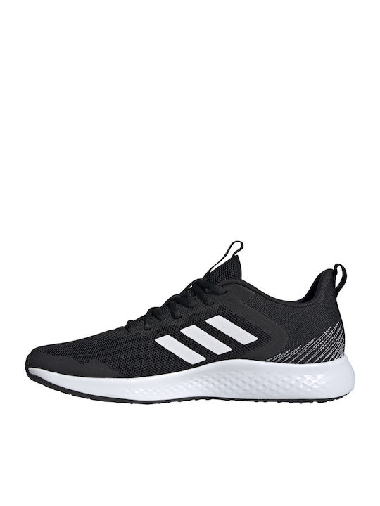 Adidas Fluidstreet Ανδρικά Αθλητικά Παπούτσια Running Μαύρα