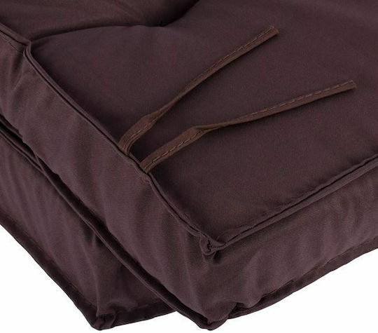 HomeMarkt Garden Chair Brown 46x100cm HomeMarkt Garden Chair Brown 46x100cm