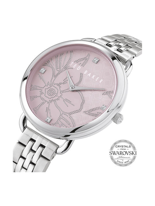 Ted Baker Hetttie Watch with Silver Metal Bracelet