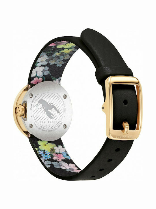 Ted Baker Seerena Women's Watch with Black Leather Strap