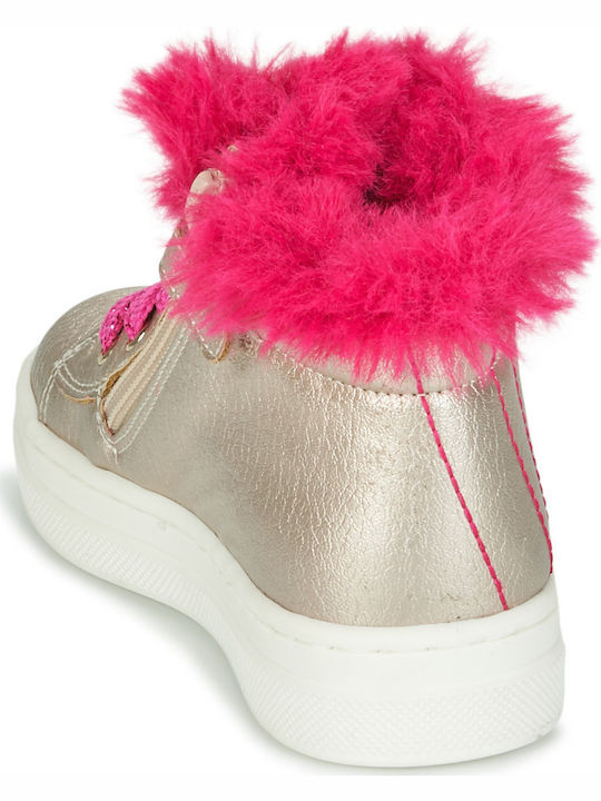 Kids Sneakers High Anatomic Gold