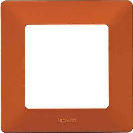 Legrand Valena Life Πλαίσιο Διακόπτη 1 Θέσης Κάθετης Τοποθέτησης σε Κόκκινο Χρώμα 754071